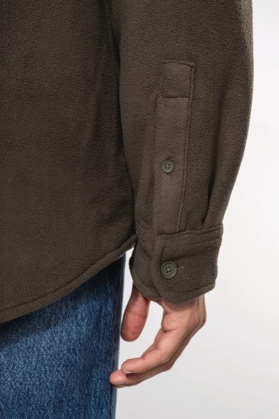 Surchemise polaire doublée sherpa polaire homme – Image 6