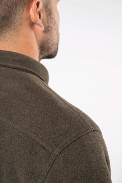 Surchemise polaire doublée sherpa polaire homme – Image 7