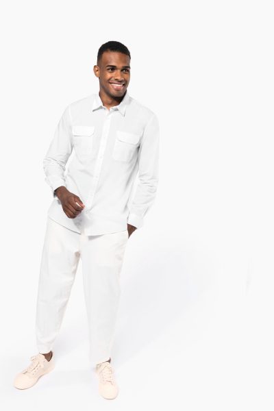 Chemise safari manches longues homme – Image 5