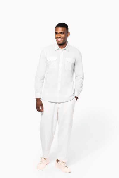 Chemise safari manches longues homme – Image 4