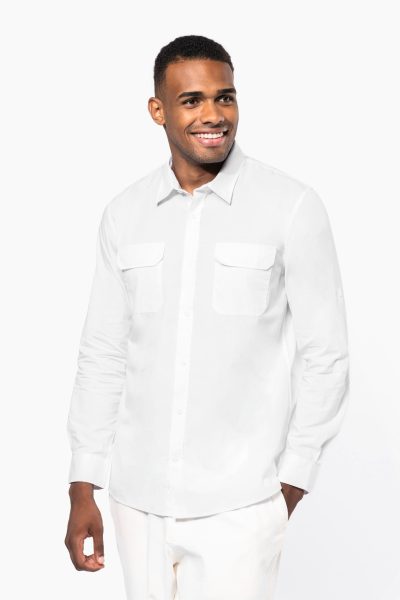Chemise safari manches longues homme – Image 3