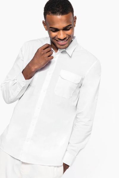 Chemise safari manches longues homme