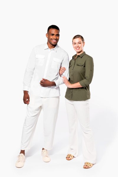 Chemise safari manches longues femme – Image 7
