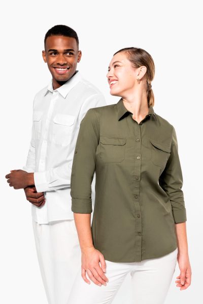 Chemise safari manches longues femme – Image 6
