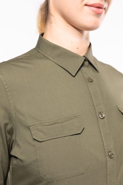 Chemise safari manches longues femme – Image 9