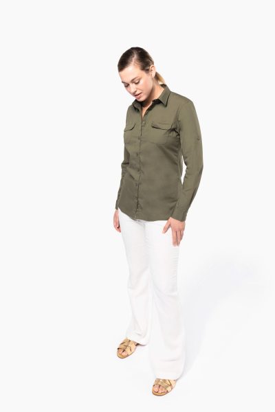 Chemise safari manches longues femme – Image 5