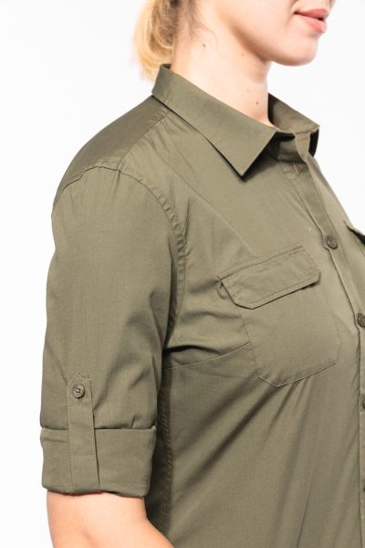 Chemise safari manches longues femme – Image 10