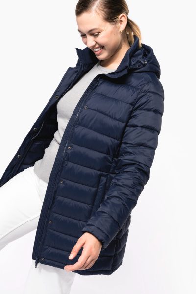 Parka doudoune légère à capuche femme – Image 3