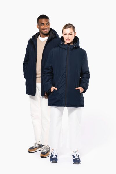 Parka à capuche recyclée unisexe – Image 16