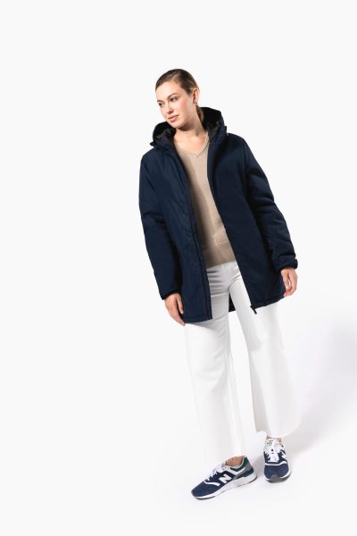 Parka à capuche recyclée unisexe – Image 12