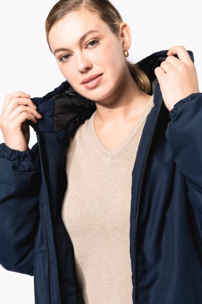 Parka à capuche recyclée unisexe – Image 20