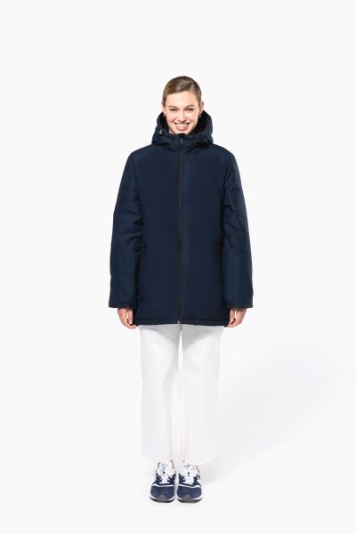 Parka à capuche recyclée unisexe – Image 13