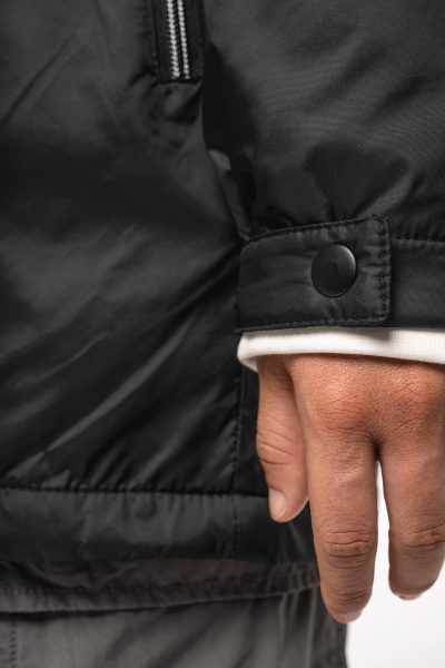 Veste à capuche avec doublure en micropolaire unisexe – Image 8