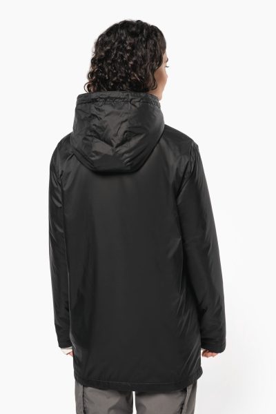 Veste à capuche avec doublure en micropolaire unisexe – Image 5