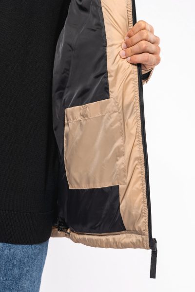 Parka matelassée à capuche bi-ton unisexe – Image 16