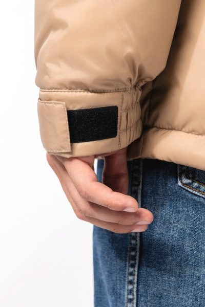 Parka matelassée à capuche bi-ton unisexe – Image 17