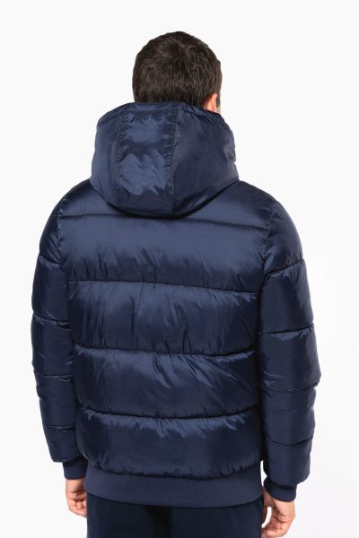 Veste unisexe ripstop recyclée à capuche – Image 3