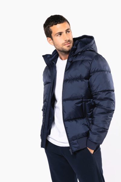Veste unisexe ripstop recyclée à capuche – Image 4