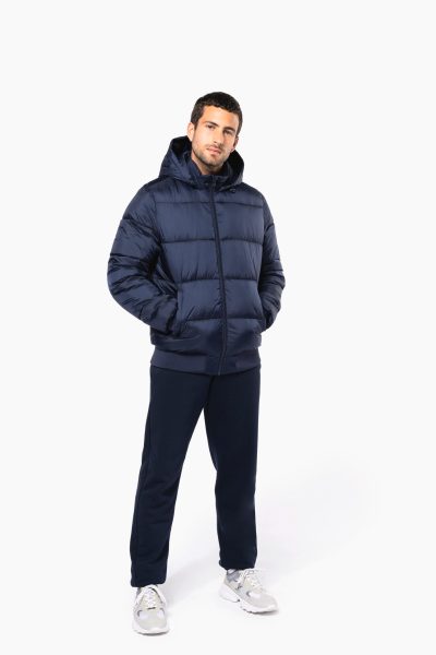 Veste unisexe ripstop recyclée à capuche – Image 5