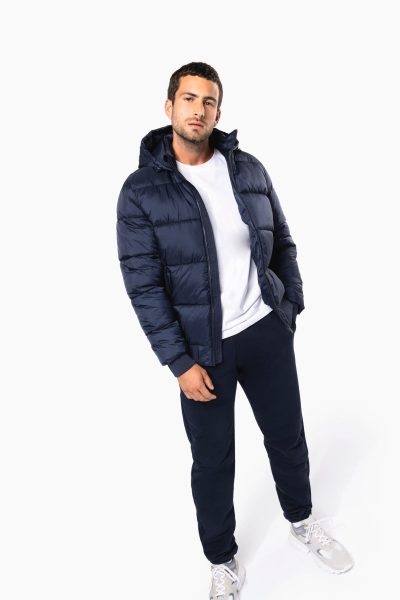 Veste unisexe ripstop recyclée à capuche – Image 6