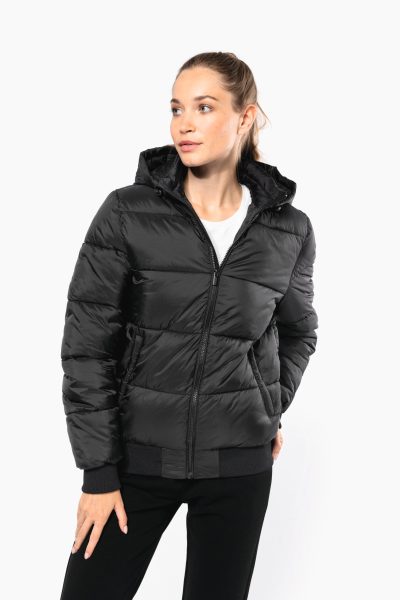 Veste unisexe ripstop recyclée à capuche – Image 7