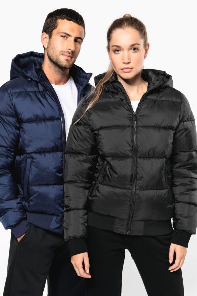 Veste unisexe ripstop recyclée à capuche – Image 13