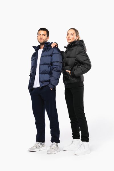 Veste unisexe ripstop recyclée à capuche – Image 14