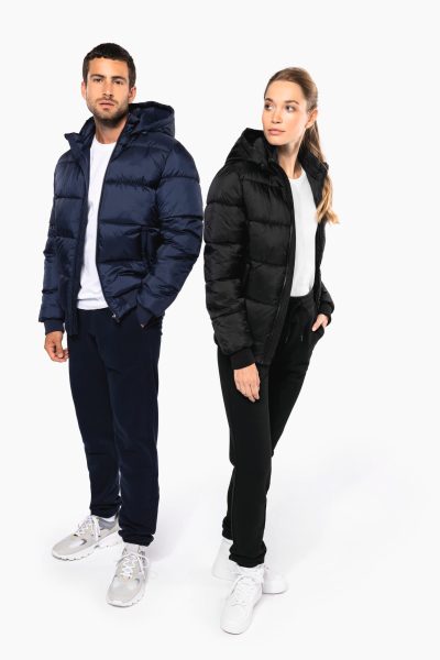 Veste unisexe ripstop recyclée à capuche – Image 15