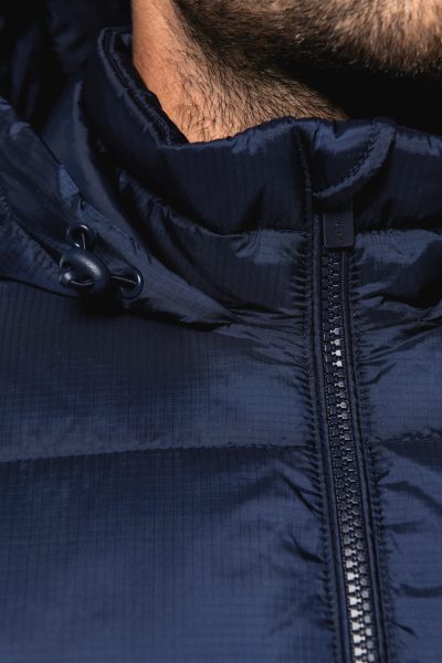 Veste unisexe ripstop recyclée à capuche – Image 18
