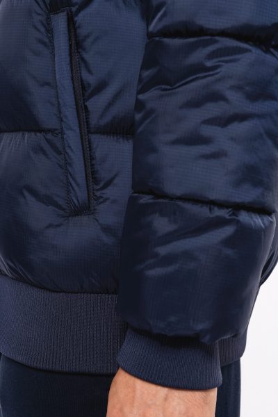 Veste unisexe ripstop recyclée à capuche – Image 19