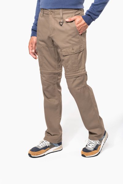 Pantalon 2 en 1 multipoches homme