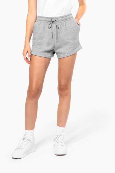 Short écoresponsable molleton non gratté femme