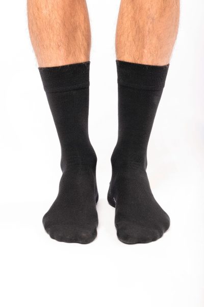 Chaussettes de ville mi-hautes coton Bio Origine France Garantie – Image 3