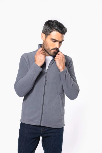 Veste micropolaire zippée unisexe – Image 2