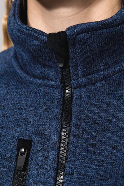 Veste zippée chinée femme – Image 9