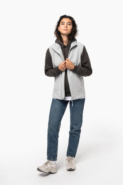 Bodywarmer micropolaire écoresponsable unisexe – Image 11