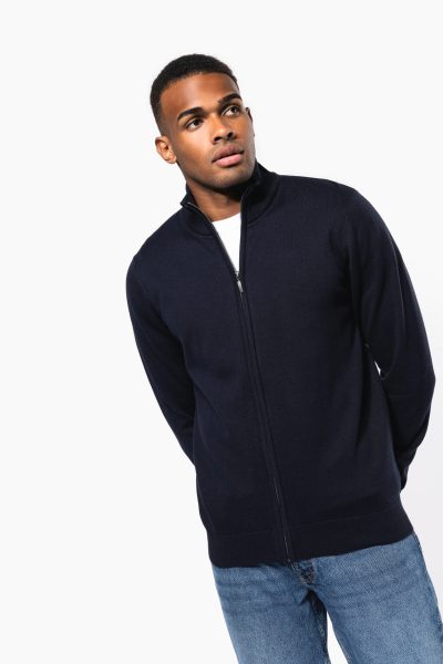 Cardigan zippé homme – Image 3