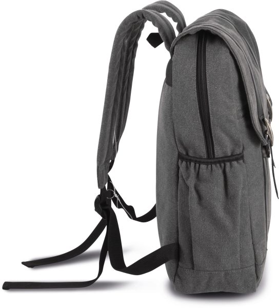 Sac à dos en toile à rabat – Image 3