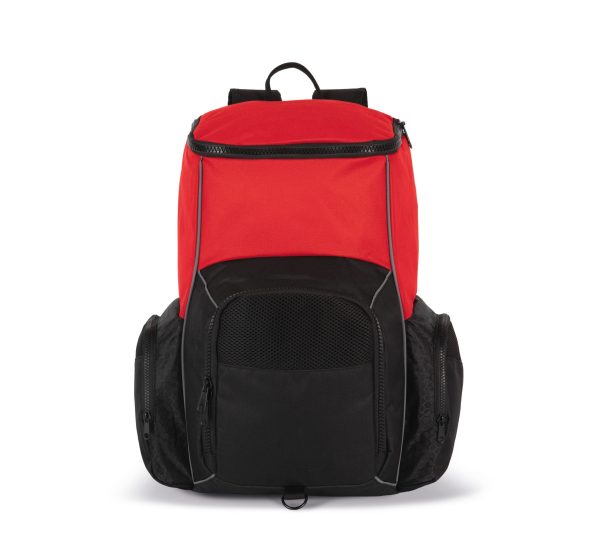 Sac à dos de sport recyclé avec porte-objets