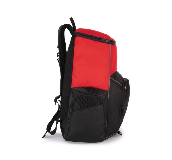 Sac à dos de sport recyclé avec porte-objets – Image 3