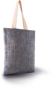 Sac en toile de jute teint 100% naturel
