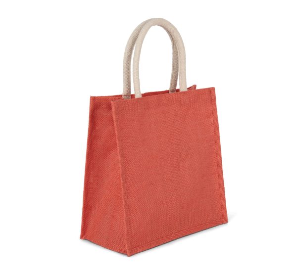 Sac style cabas en toile de jute - grand modèle – Image 3