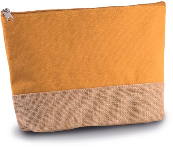 Pochette en toiles de coton et jute – Image 2