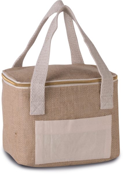 Sac isotherme en jute - petit modèle – Image 2