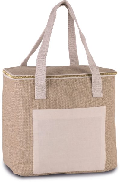 Sac isotherme en jute - modèle moyen – Image 2