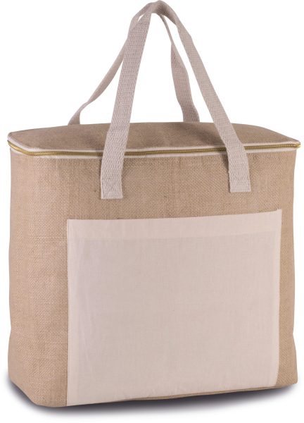 Sac isotherme en jute - grand modèle – Image 2