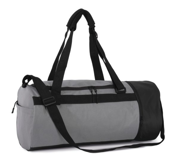 Sac de sport forme tube avec compartiment chaussures séparé – Image 2
