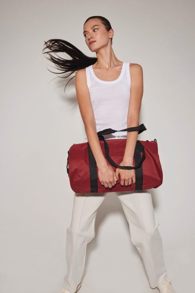 Sac tubulaire recyclé avec poche frontale – Image 3