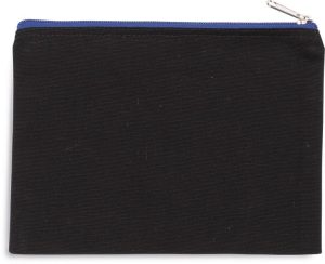 Pochette en coton canvas - modèle moyen