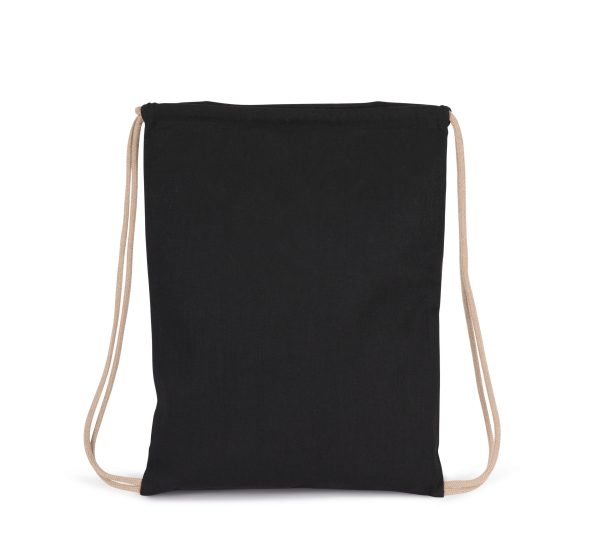 Sac à dos recyclé à cordon coulissant – Image 2